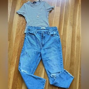 0278 - Abercrombie & Fitch Light Blue Skinny Jeans